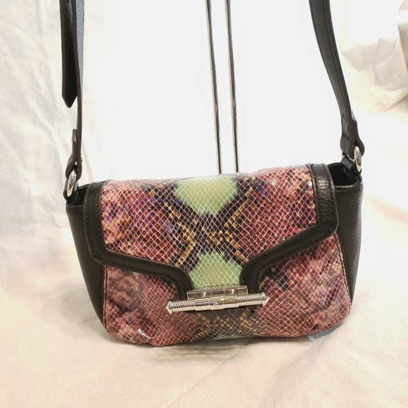 Aimee Kestenberg Pebble and fuschia snake print - Picture 1 of 8